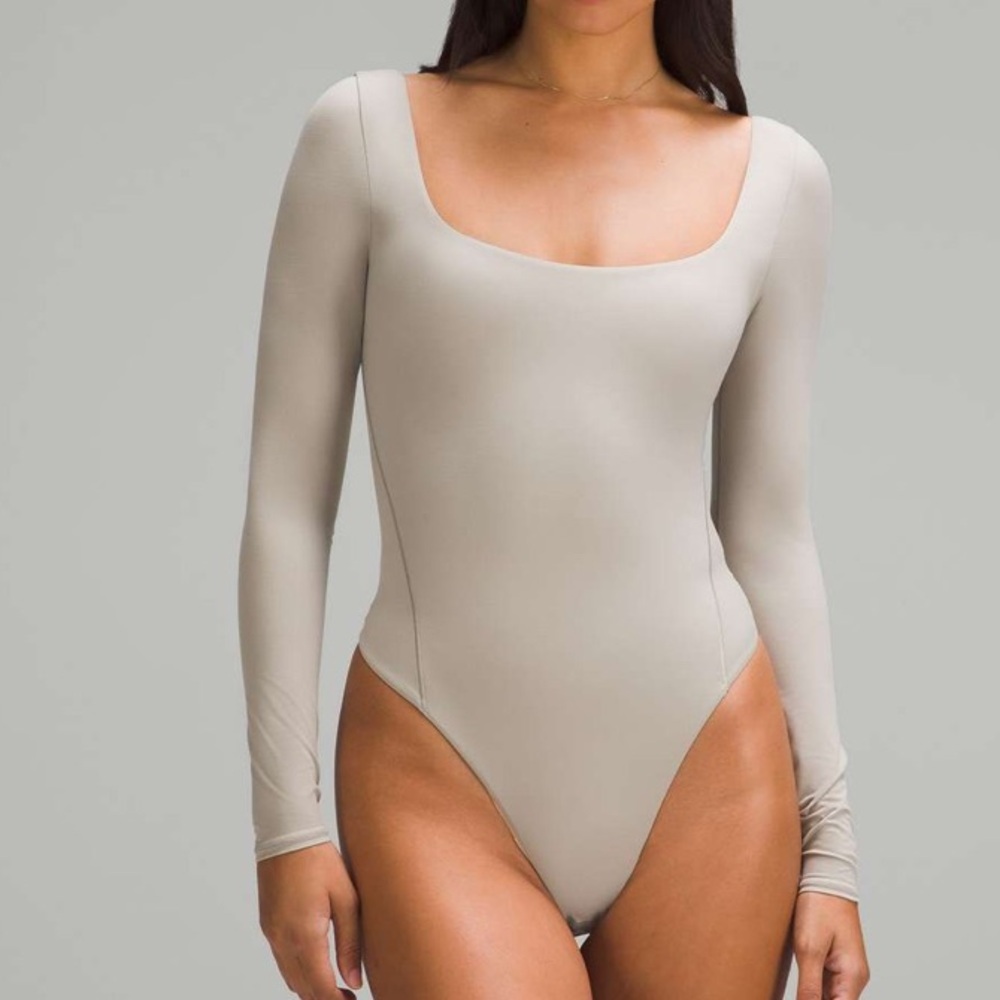 NWT lululemon Wundermost Nulu Square Neck Bodysuit